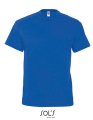 Heren T-shirt Sols V-Neck Victory Royal Blue